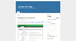 Desktop Screenshot of en.jnlin.org